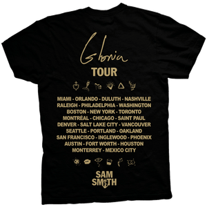 Playera Sam Smith Gloria Tour