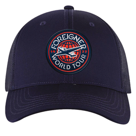 FOREIGNER BLACK LOGO HAT