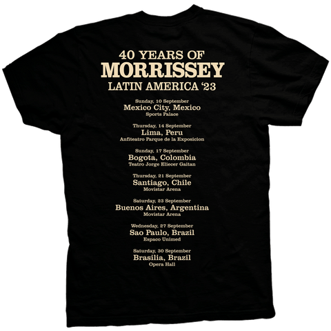 Image of MORRISSEY TOUR TEE 2023