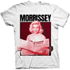 MORRISSEY READ ALL ABOU IT WHITE  TEE