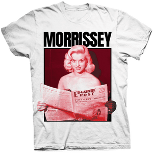 MORRISSEY READ ALL ABOU IT WHITE  TEE