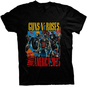 GUNS N' ROSES ADMATT 2023 BLACK TEE