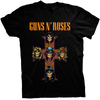 GUNS N' ROSES CROOS BLACK TEE