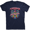 FOREIGNER NAVY GRAPHIC TEE
