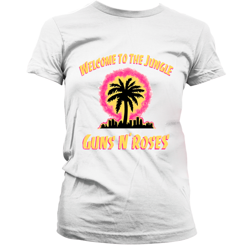 Playera GNR Welcome to The Jungle Tour 2022 (Mujer)