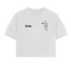 CCXP CROP TOP BLANCO FICTION IS MY REALITY