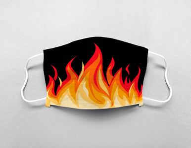 Cubrebocas Flaming