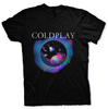 Playera Coldplay Jet Set Planets/Tour Black