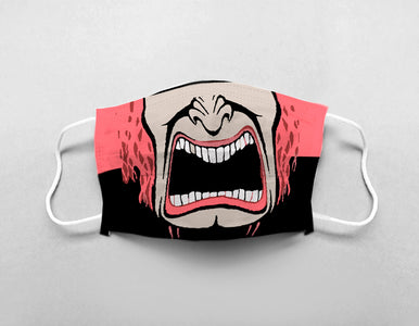 Cubrebocas Scream