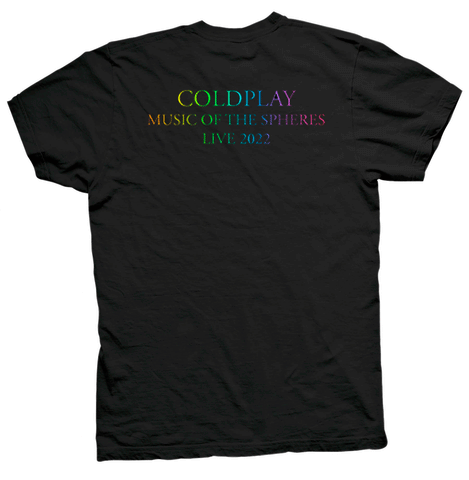 Image of Playera Coldplay Brome Street Temple Black