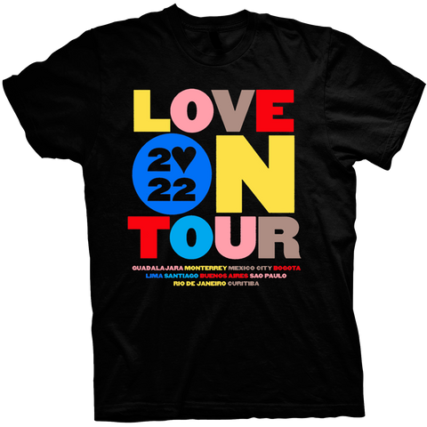 Playera Harry Styles: Love On Tour