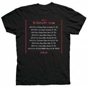 Playera Dir En Grey Tour 2019 Black