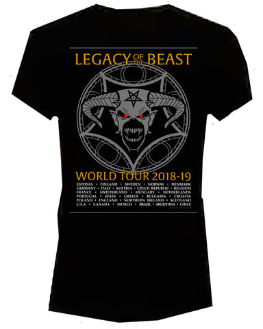 Image of Playera Iron Maiden Beast No Ruins (Mujer)